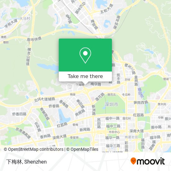 下梅林 map
