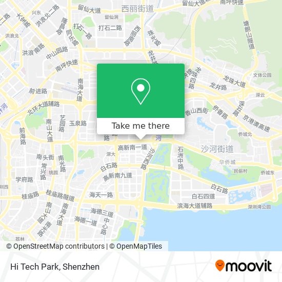 Hi Tech Park map