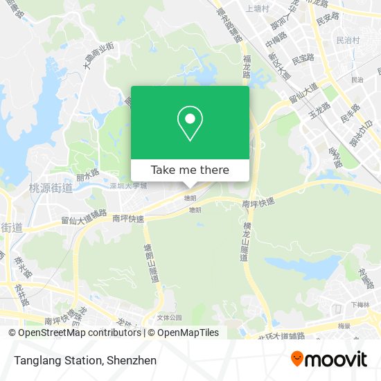 Tanglang Station map