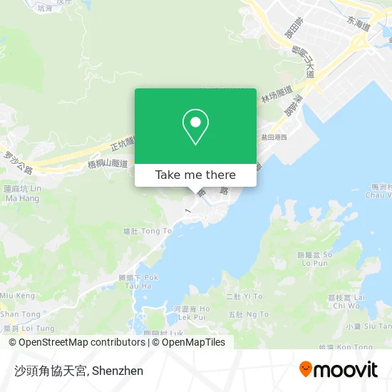 沙頭角協天宮 map