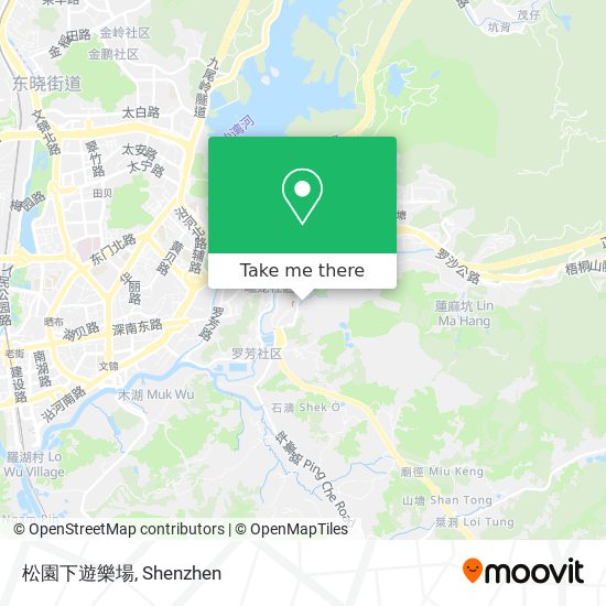 松園下遊樂場 map