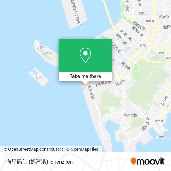 海星码头 (妈湾港) map