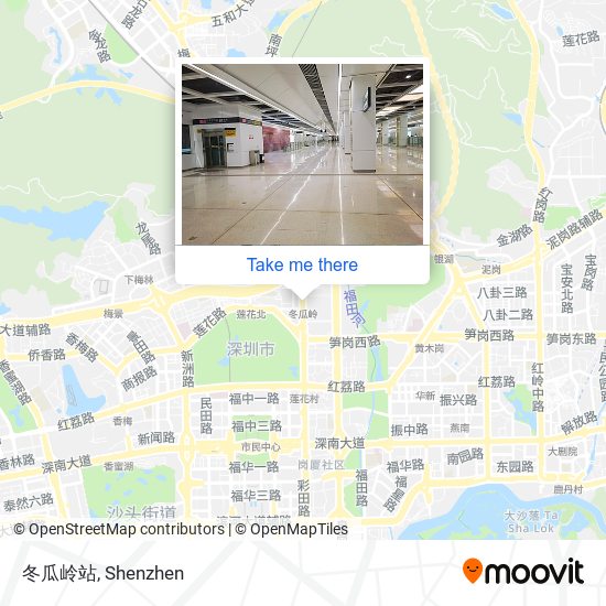 冬瓜岭站 map