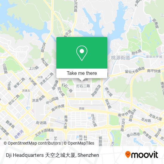 Dji Headquarters 天空之城大厦 map