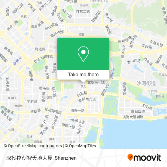 深投控创智天地大厦 map
