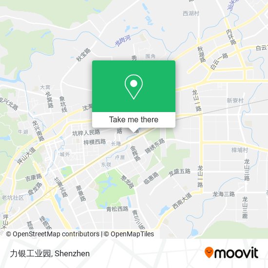 力银工业园 map