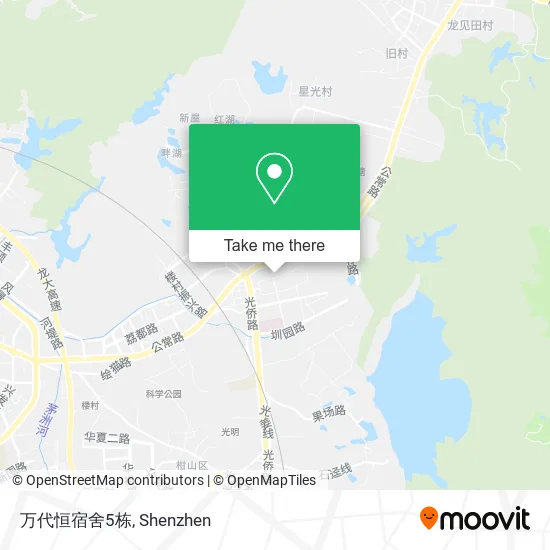 万代恒宿舍5栋 map