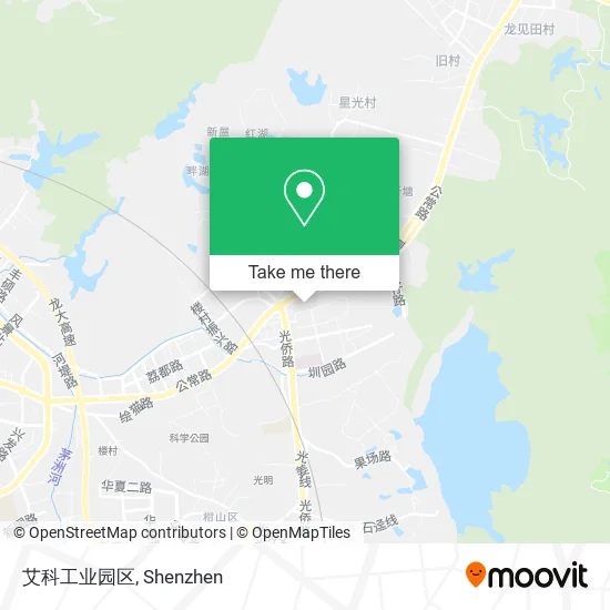 艾科工业园区 map