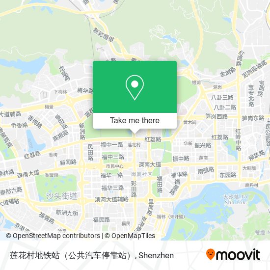 莲花村地铁站（公共汽车停靠站） map