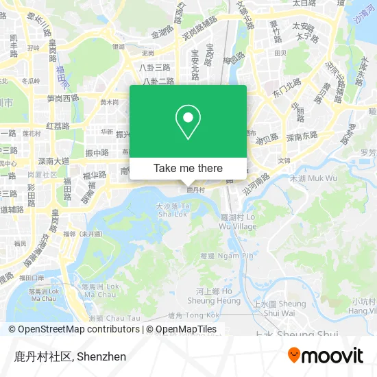鹿丹村社区 map