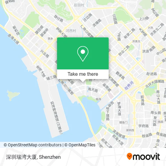 深圳瑞湾大厦 map