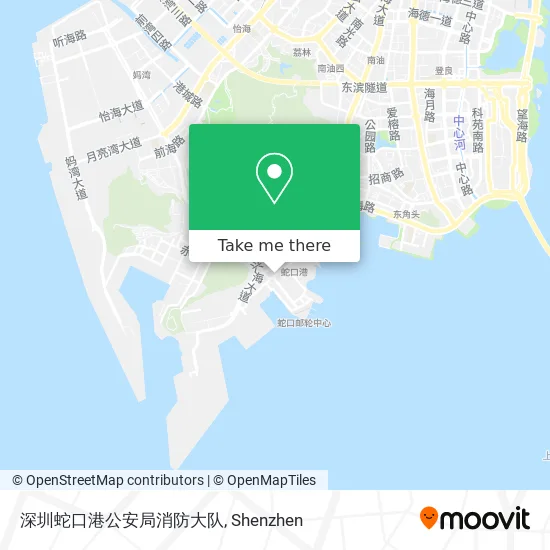 深圳蛇口港公安局消防大队 map