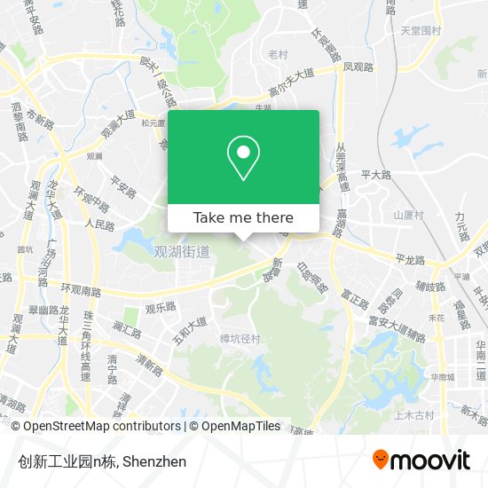 创新工业园n栋 map