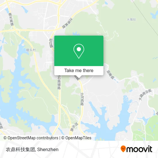 农鼎科技集团 map