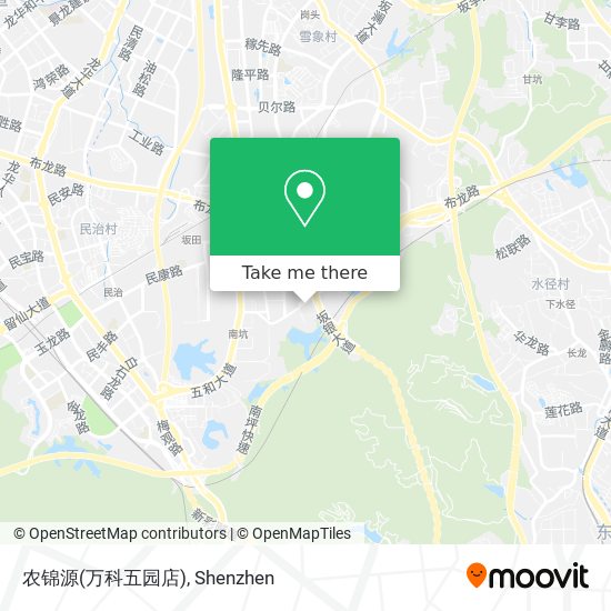 农锦源(万科五园店) map