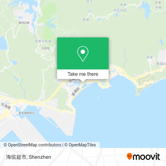 海缤超市 map