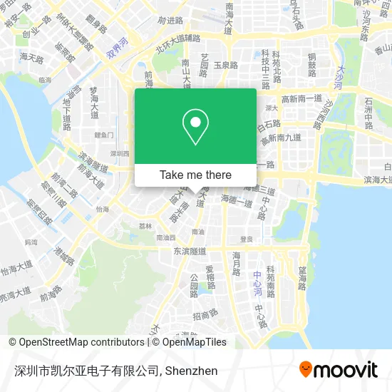 深圳市凯尔亚电子有限公司 map