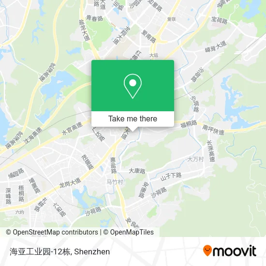 海亚工业园-12栋 map