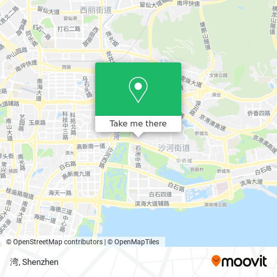 湾 map