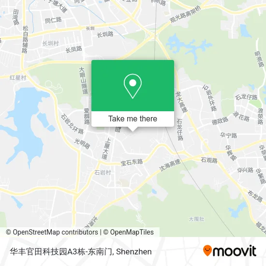 华丰官田科技园A3栋-东南门 map