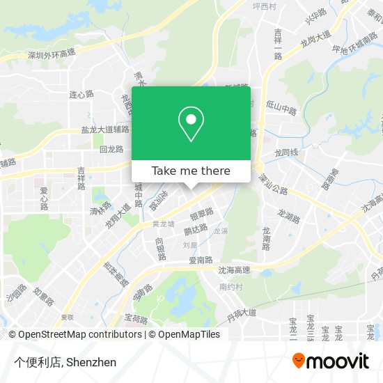 个便利店 map