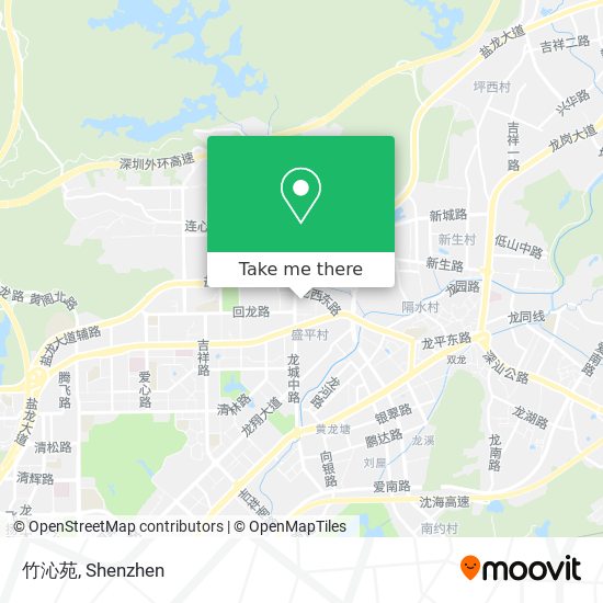 竹沁苑 map