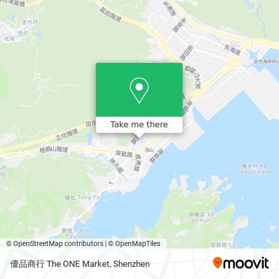優品商行 The ONE Market map