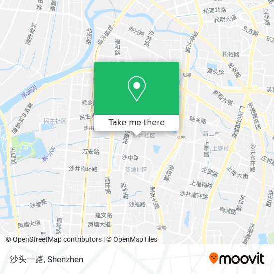 沙头一路 map