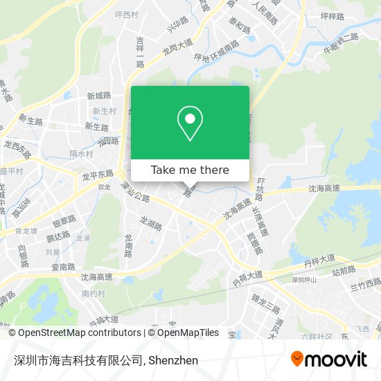 深圳市海吉科技有限公司 map