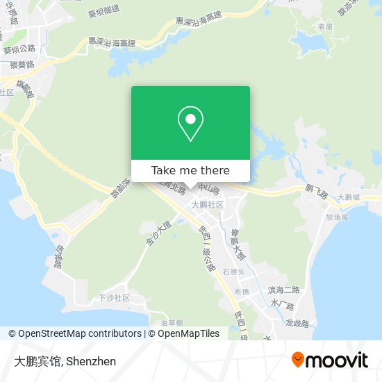 大鹏宾馆 map