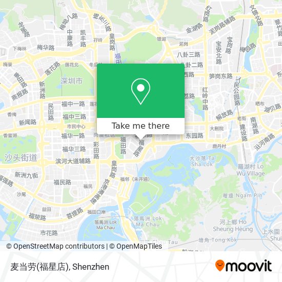 麦当劳(福星店) map