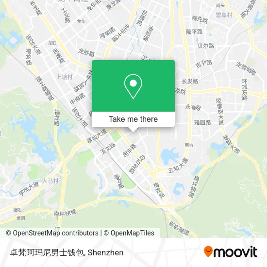 卓梵阿玛尼男士钱包 map