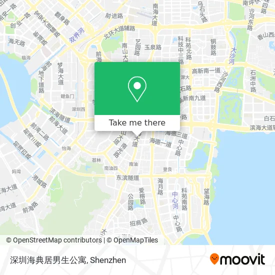 深圳海典居男生公寓 map