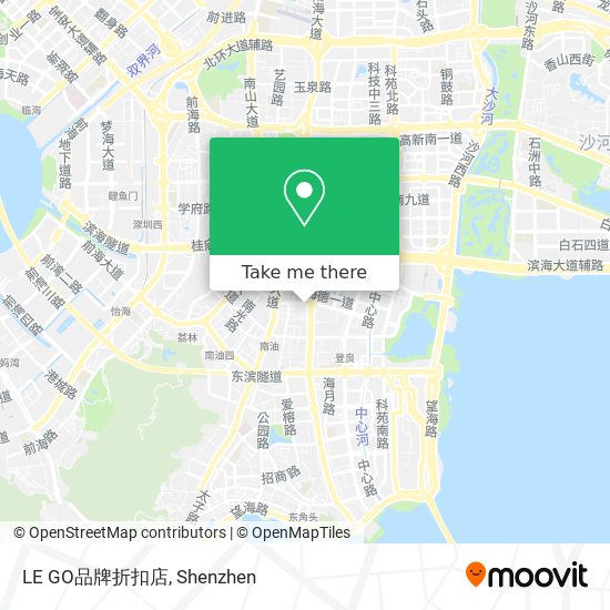 LE GO品牌折扣店 map