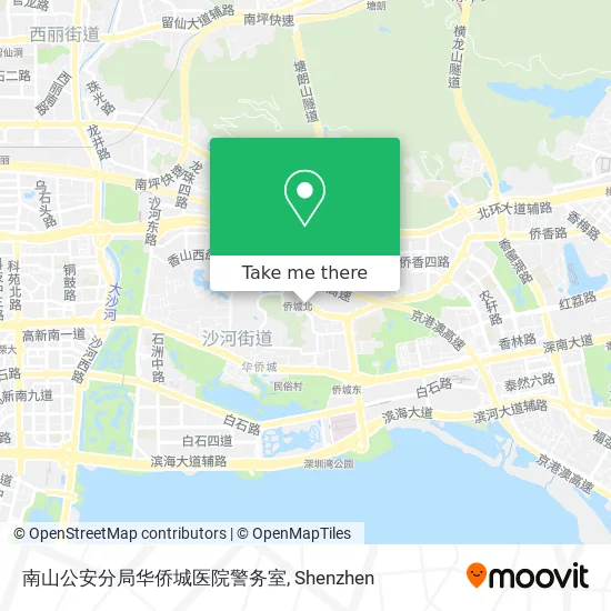 南山公安分局华侨城医院警务室 map