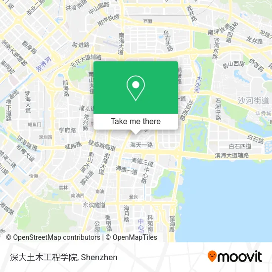 深大土木工程学院 map