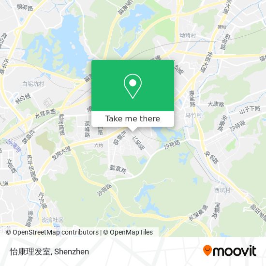 怡康理发室 map