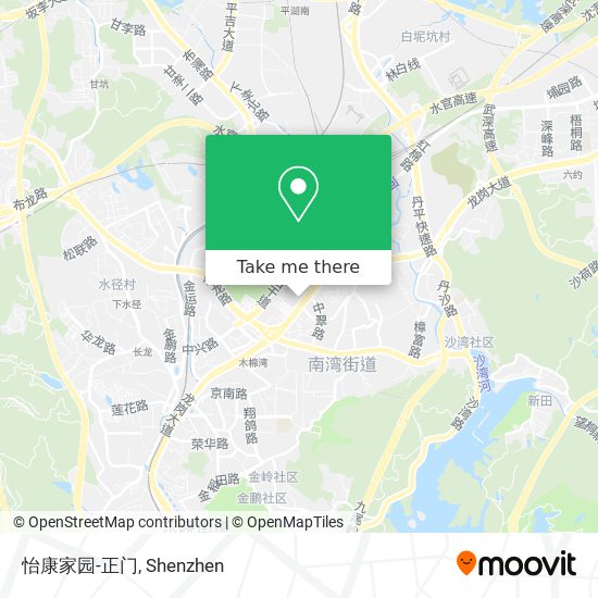 怡康家园-正门 map