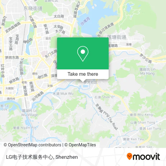 LG电子技术服务中心 map