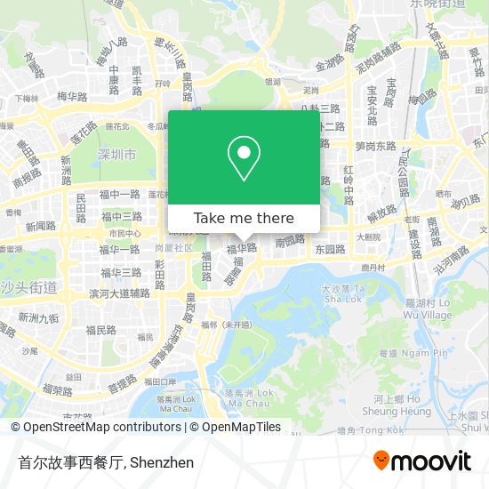 首尔故事西餐厅 map