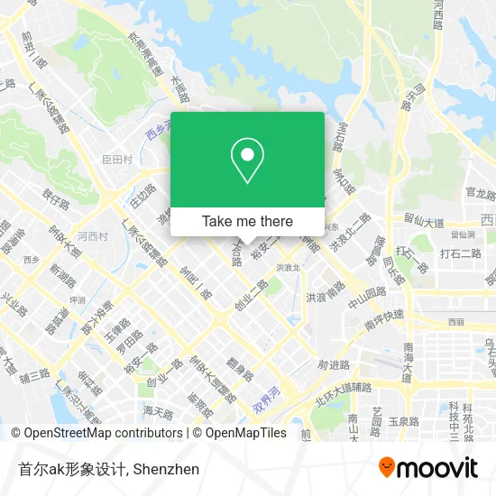 首尔ak形象设计 map
