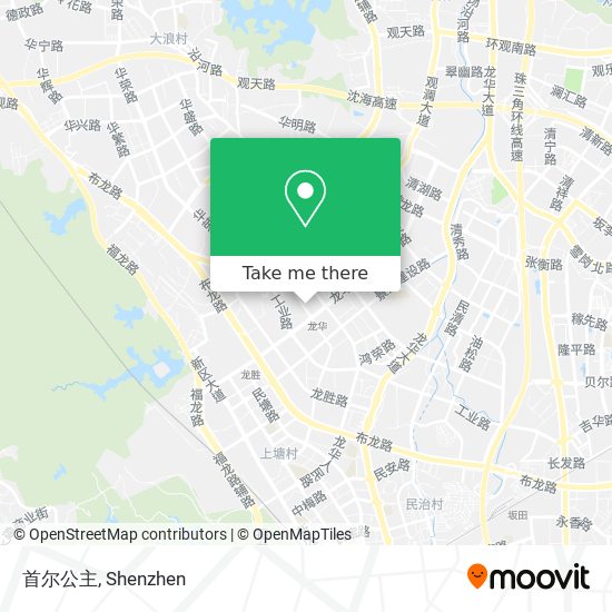 首尔公主 map