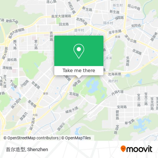 首尔造型 map