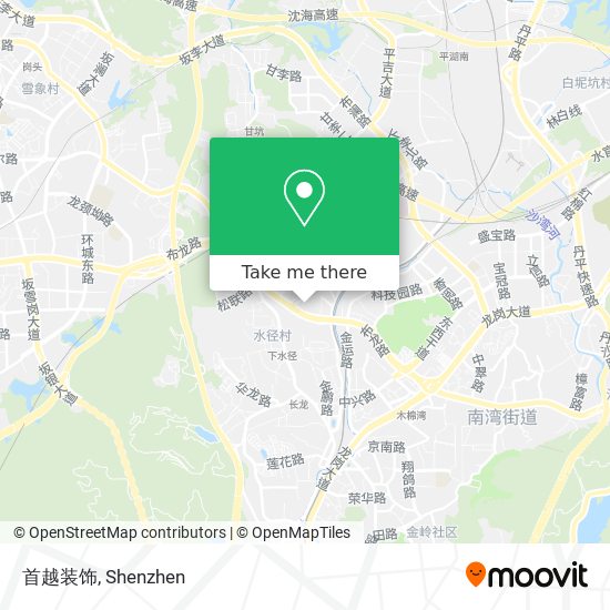 首越装饰 map