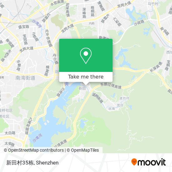 新田村35栋 map