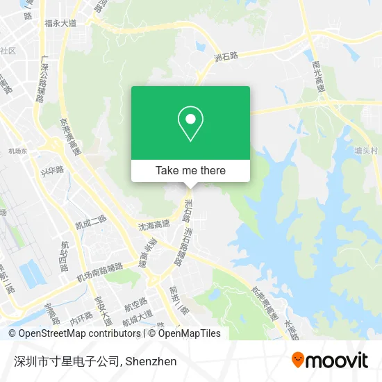 深圳市寸星电子公司 map