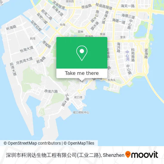 深圳市科润达生物工程有限公司(工业二路) map