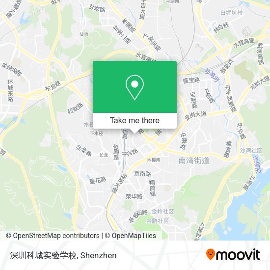 深圳科城实验学校 map