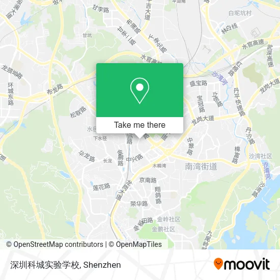 深圳科城实验学校 map