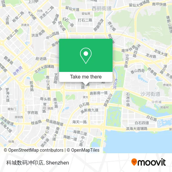 科城数码冲印店 map